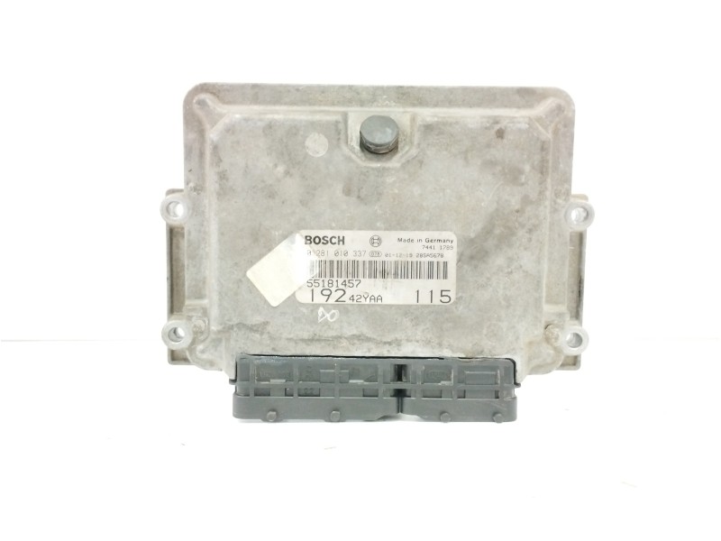 Recambio de centralita motor uce para fiat stilo (192) 1.9 jtd cat referencia OEM IAM 55181457 0281010337 