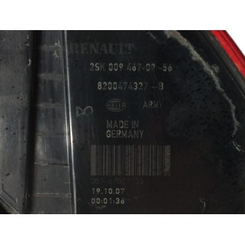 Recambio de piloto trasero derecho para renault scenic ii 1.5 dci diesel referencia OEM IAM 8200474327 2SK009467 