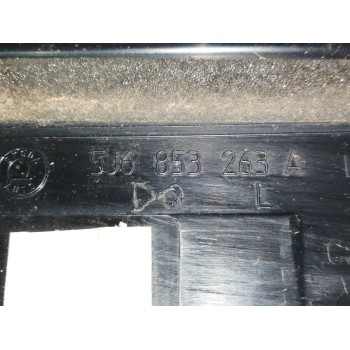 Recambio de moldura para skoda fabia (5j2 ) 1.6 tdi referencia OEM IAM 5J6853263A LADO IZQUIERDO 