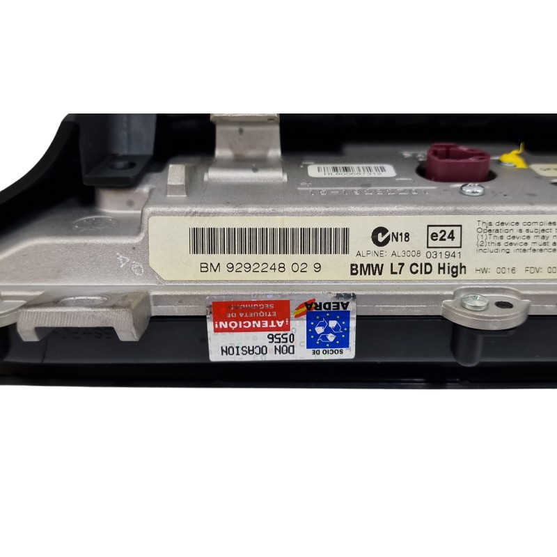 PANTALLA MULTIFUNCION