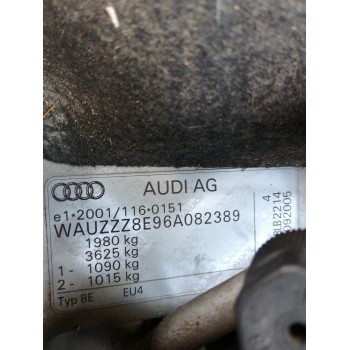 Recambio de carroceria corte para audi a4 berlina (8e) 2.0 tdi referencia OEM IAM   