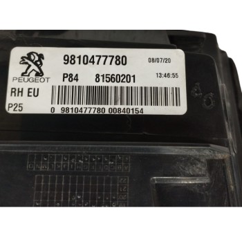 Recambio de piloto trasero derecho interior para peugeot 3008 gt line referencia OEM IAM 9810477780  