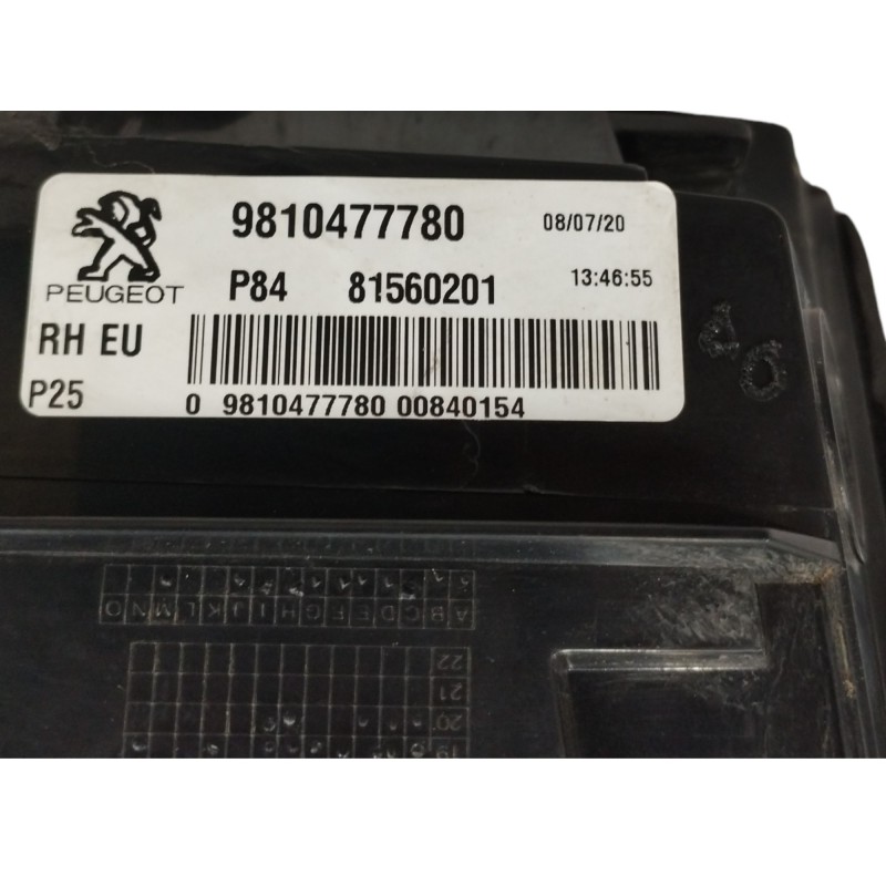 PILOTO TRASERO DERECHO INTERIOR