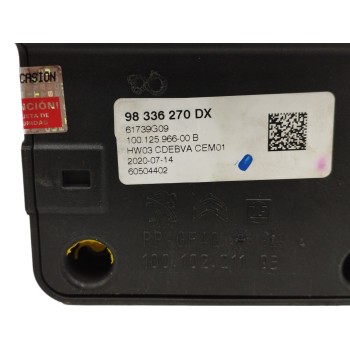 Recambio de palanca cambio para peugeot 3008 gt line referencia OEM IAM 98336270DX  