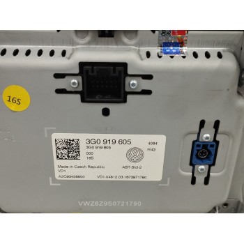 Recambio de pantalla multifuncion para volkswagen golf vii (5g1, bq1, be1, be2) 1.6 tdi referencia OEM IAM 3G0919605 A2C93426800