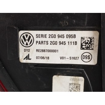 Recambio de piloto trasero izquierdo para volkswagen polo 1.0 tsi referencia OEM IAM 2G0945095B  