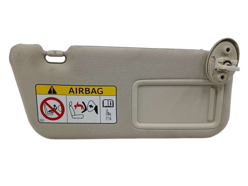 Recambio de parasol derecho para lexus ct 1.8 16v cat (híbrido) referencia OEM IAM 7431076300A1 Recambio de parasol derecho para lexus ct 1.8 16v cat (híbrido) referencia OEM IAM 7431076300A1