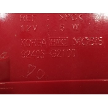 Recambio de piloto trasero central para hyundai ioniq referencia OEM IAM 92405G2100 ANTINIEBLA 