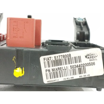 Recambio de caja reles / fusibles para fiat linea (110) 1.3 16v jtd cat referencia OEM IAM 51778008 503440200506 51763390