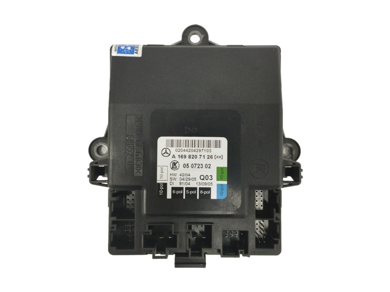 Recambio de modulo electronico para mercedes-benz clase b (w245) 2.0 cdi cat referencia OEM IAM A1698207126 Recambio de modulo electronico para mercedes-benz clase b (w245) 2.0 cdi cat referencia OEM IAM A1698207126