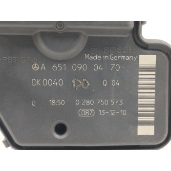 Recambio de caja mariposa para mercedes-benz clase c (w204) lim. 2.1 cdi cat referencia OEM IAM A6510900470 0280750573 