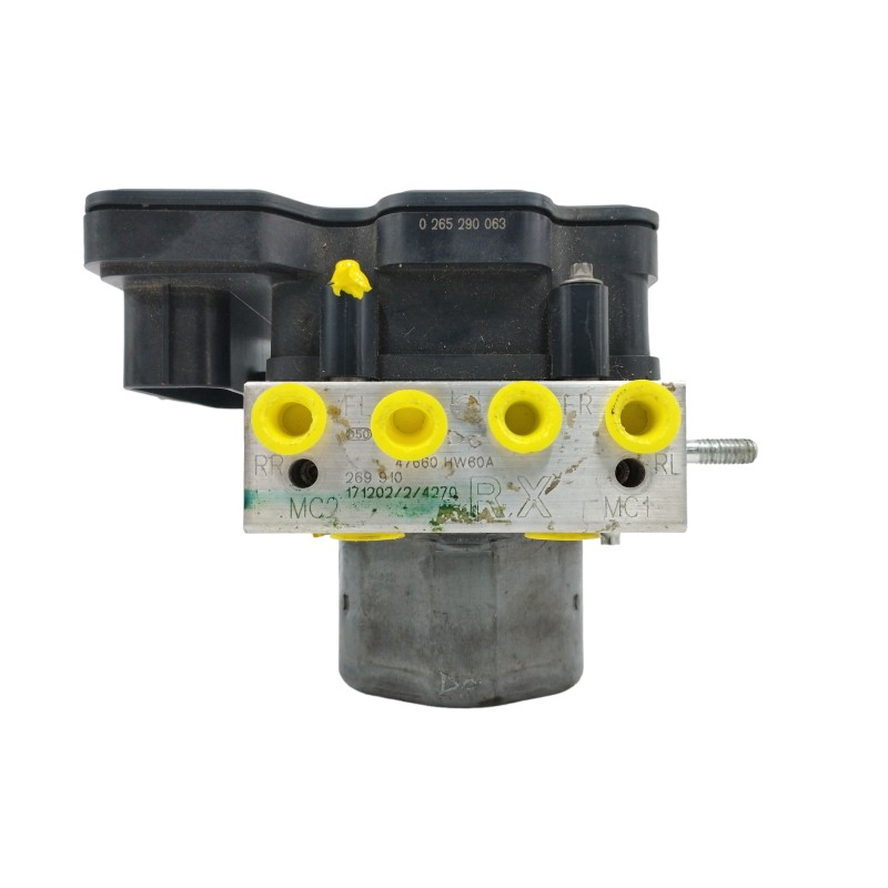 Recambio de abs para nissan qashqai ii (j11, j11_) 1.5 dci referencia OEM IAM 47660HW60A 0265290063 