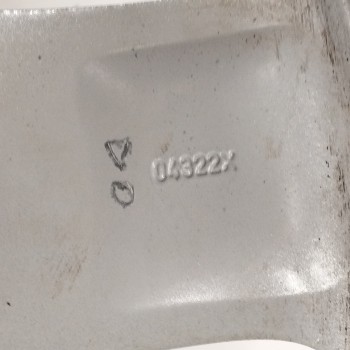 Recambio de llanta para peugeot 407 2.0 16v hdi fap referencia OEM IAM 04322X 7JX17CH5 ET48 5H 5X110