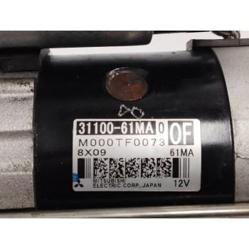 Recambio de motor arranque para suzuki vitara 1.0 12v boosterjet cat referencia OEM IAM 3110061MA M000TF0073 