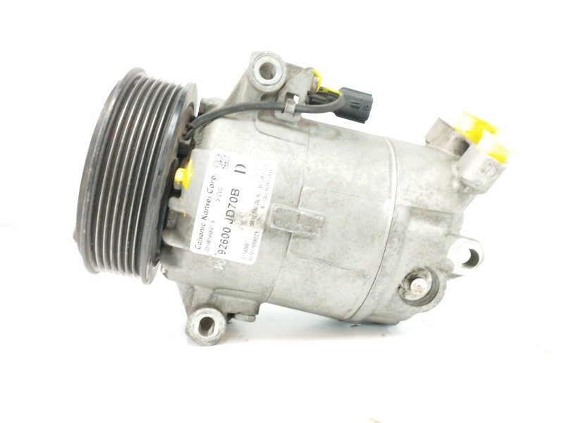 Recambio de compresor aire acondicionado para nissan qashqai (j10) 2.0 dci turbodiesel cat referencia OEM IAM 92600JD70B A410116