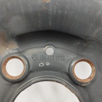 Recambio de llanta para mercedes-benz clase c (w201) berlina d 190 (201.122) referencia OEM IAM 1244000602 6JX15H2 ET49 5H 5X112