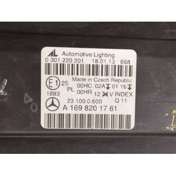 Recambio de faro izquierdo para mercedes-benz clase b (w245) 2.0 cdi cat referencia OEM IAM A1698201761 OBSERVAR FOTO 