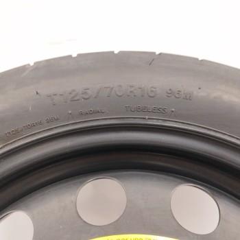 Recambio de neumatico repuesto para seat toledo (5p2) 2.0 tdi referencia OEM IAM 1K0601027F 31 2J16H2 ET25.5 5H 5X112