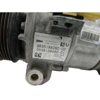 Recambio de compresor aire acondicionado para citroën c4 grand picasso 1.2 12v e-thp / puretech referencia OEM IAM 9835188280 98