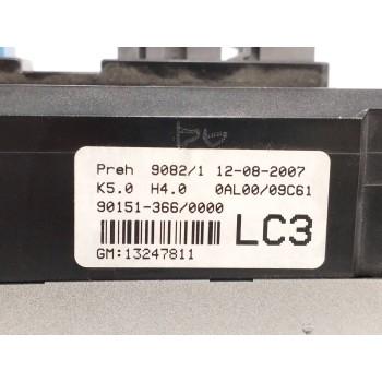 Recambio de mando calefaccion / aire acondicionado para opel astra gtc 1.6 16v referencia OEM IAM 13247811  