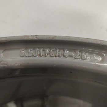 Recambio de llanta para citroën c4 picasso 1.6 16v hdi fap referencia OEM IAM 9654386380 6,5J17CH4-26 4H 4X108