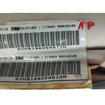 Recambio de airbag cortina delantero derecho para citroën c4 picasso 1.6 blue-hdi fap referencia OEM IAM 9800483180  