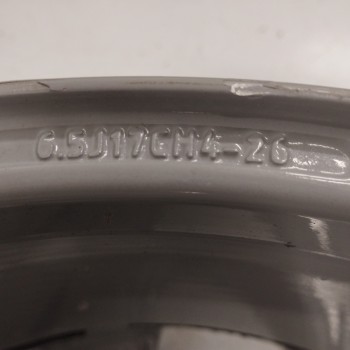 Recambio de llanta para citroën c4 picasso 1.6 16v hdi fap referencia OEM IAM 9654386380 6,5J17CH4-26 4H 4X108