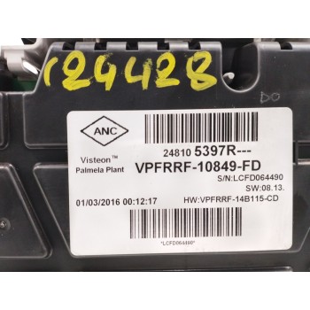 Recambio de cuadro instrumentos para renault clio iv 1.5 dci diesel fap referencia OEM IAM 248105397R  