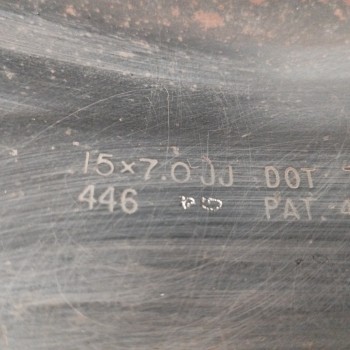 Recambio de llanta para jeep gr.cherokee (zj)/(z) 2.5 turbodiesel referencia OEM IAM 4610482 15X7,0JJ 