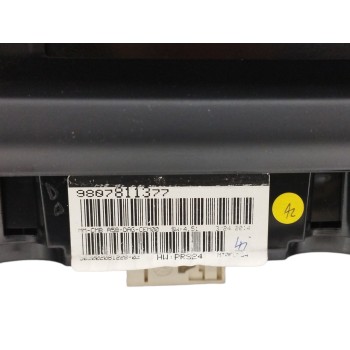 Recambio de cuadro instrumentos para citroën c3 picasso 1.6 hdi fap referencia OEM IAM 9807811377 OBSERVAR FOTO SOPORTE ROTO