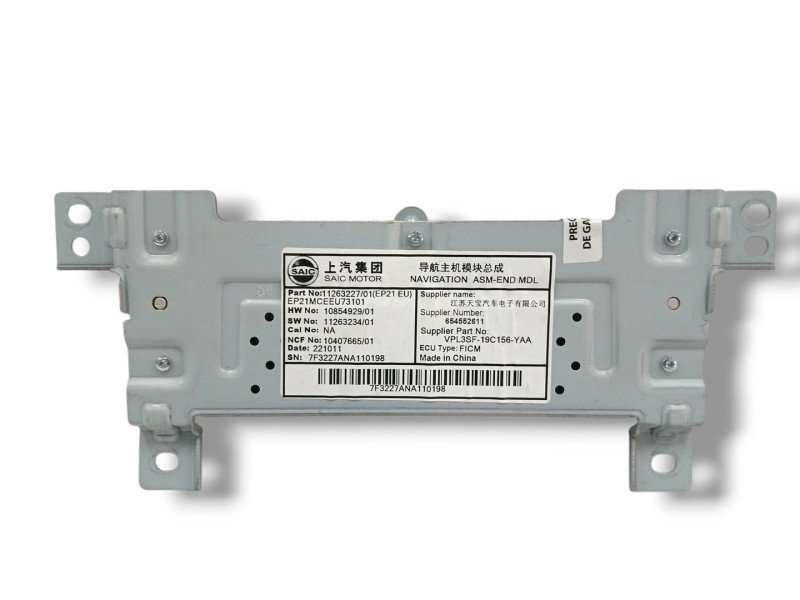 Recambio de sistema navegacion gps para mg marvel r electric referencia OEM IAM 11263227 Recambio de sistema navegacion gps para mg marvel r electric referencia OEM IAM 11263227