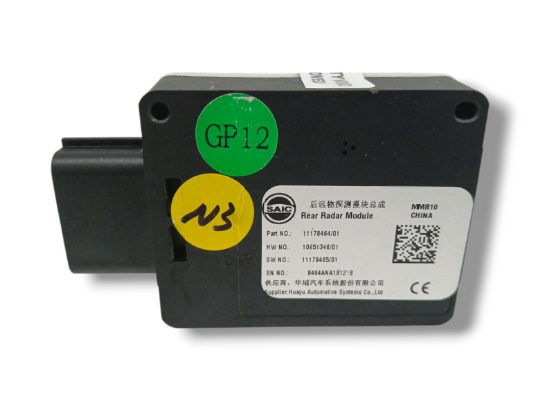 Recambio de modulo electronico para mg marvel r electric referencia OEM IAM 11178464 REAR RADAR 
