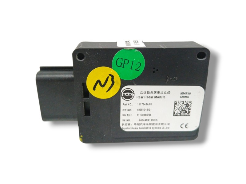 Recambio de modulo electronico para mg marvel r electric referencia OEM IAM 11178464 REAR RADAR 