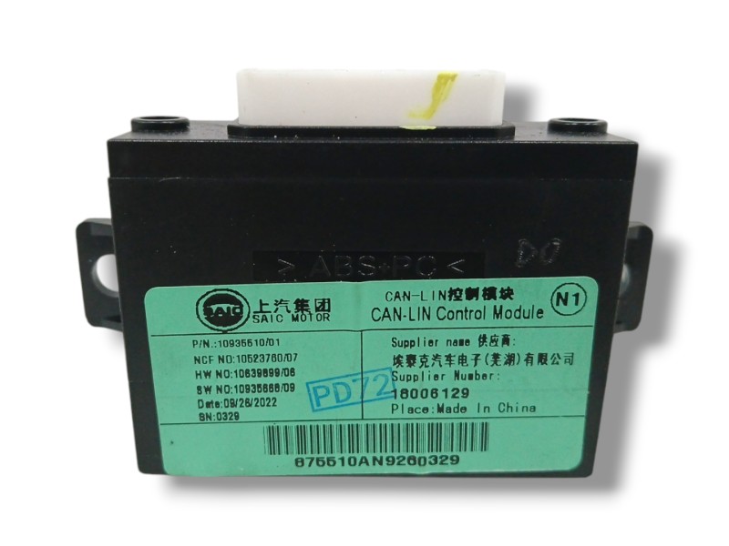 Recambio de modulo electronico para mg marvel r electric referencia OEM IAM 18006129 10935510 
