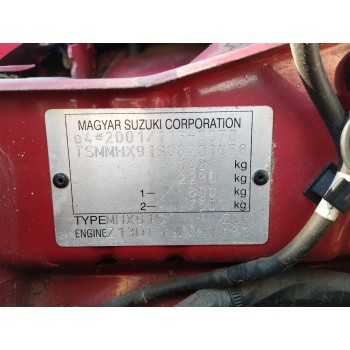 Recambio de carroceria corte para suzuki ignis rm (mh) 1.3 ddis diesel cat referencia OEM IAM   