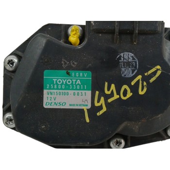 Recambio de valvula egr para toyota yaris 1.4 turbodiesel cat referencia OEM IAM 2580033011 VN1501000031 