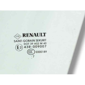 Recambio de luna delantera izquierda para renault zoe (bfm_) z.e 40 electrico referencia OEM IAM   