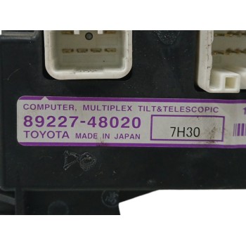 Recambio de modulo electronico para lexus rx 3.3 v6 24v cat referencia OEM IAM 8922748020  