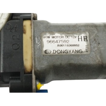 Recambio de elevalunas trasero derecho para chevrolet epica 2.5 cat referencia OEM IAM 96647592  