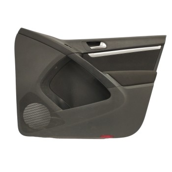 Recambio de guarnecido puerta delantera derecha para volkswagen tiguan (5n2) 2.0 tdi referencia OEM IAM 5N0867012B NEGRO 