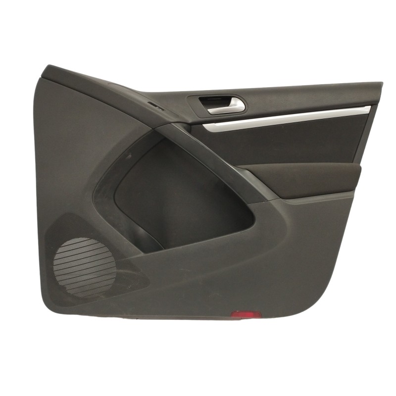 Recambio de guarnecido puerta delantera derecha para volkswagen tiguan (5n2) 2.0 tdi referencia OEM IAM 5N0867012B NEGRO 