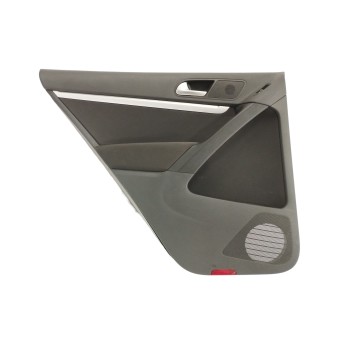 Recambio de guarnecido puerta trasera izquierda para volkswagen tiguan (5n2) 2.0 tdi referencia OEM IAM 5N0867211 NEGRO 