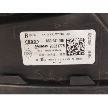 Recambio de faro derecho para audi q5 (8rb) 2.0 tdi referencia OEM IAM 8R0941006 XENON SIN CENTRALITAS SIN MODULO LED