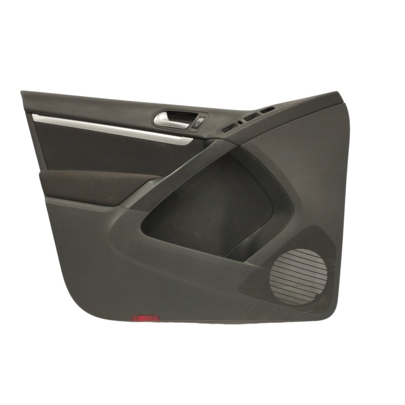 Recambio de guarnecido puerta delantera izquierda para volkswagen tiguan (5n2) 2.0 tdi referencia OEM IAM 5N0867011 NEGRO 