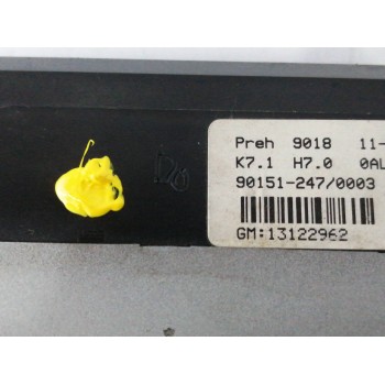 Recambio de mando climatizador para opel astra gtc 1.9 cdti referencia OEM IAM 13122962  