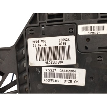 Recambio de caja reles / fusibles para citroën c3 picasso 1.6 hdi fap referencia OEM IAM 9801147680  