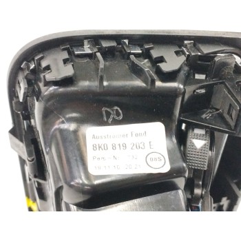 Recambio de rejilla aireadora para audi q5 (8r) 2.0 16v tdi referencia OEM IAM 8K0819203E TRASERA CENTRAL 