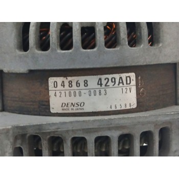 Recambio de alternador para chrysler voyager (rg) 2.8 crd cat referencia OEM IAM 04868429AD 421000083 