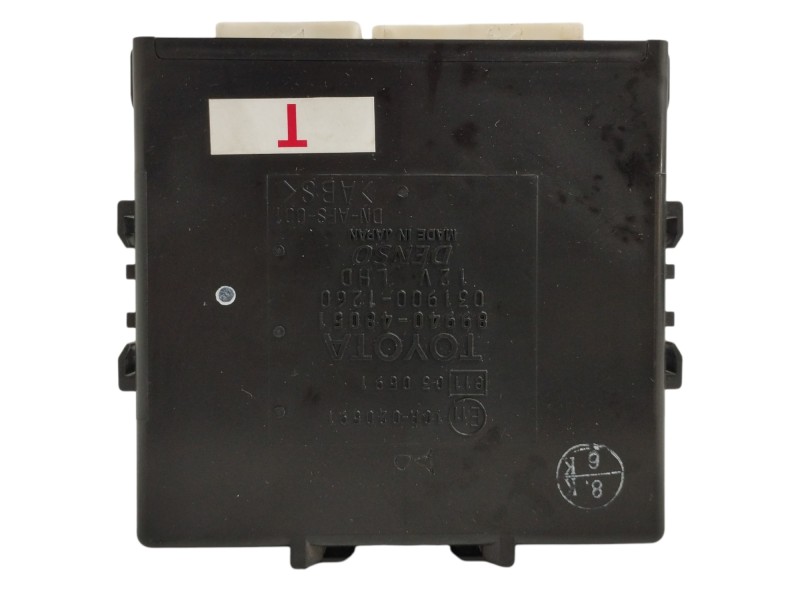Recambio de modulo electronico para lexus rx 3.3 v6 24v cat referencia OEM IAM 8994048051 Recambio de modulo electronico para lexus rx 3.3 v6 24v cat referencia OEM IAM 8994048051