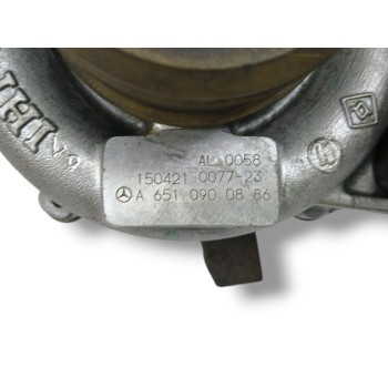 Recambio de turbocompresor para mercedes-benz clase cla (w117) shooting brake cla 220 d (117.903) referencia OEM IAM A6510900886